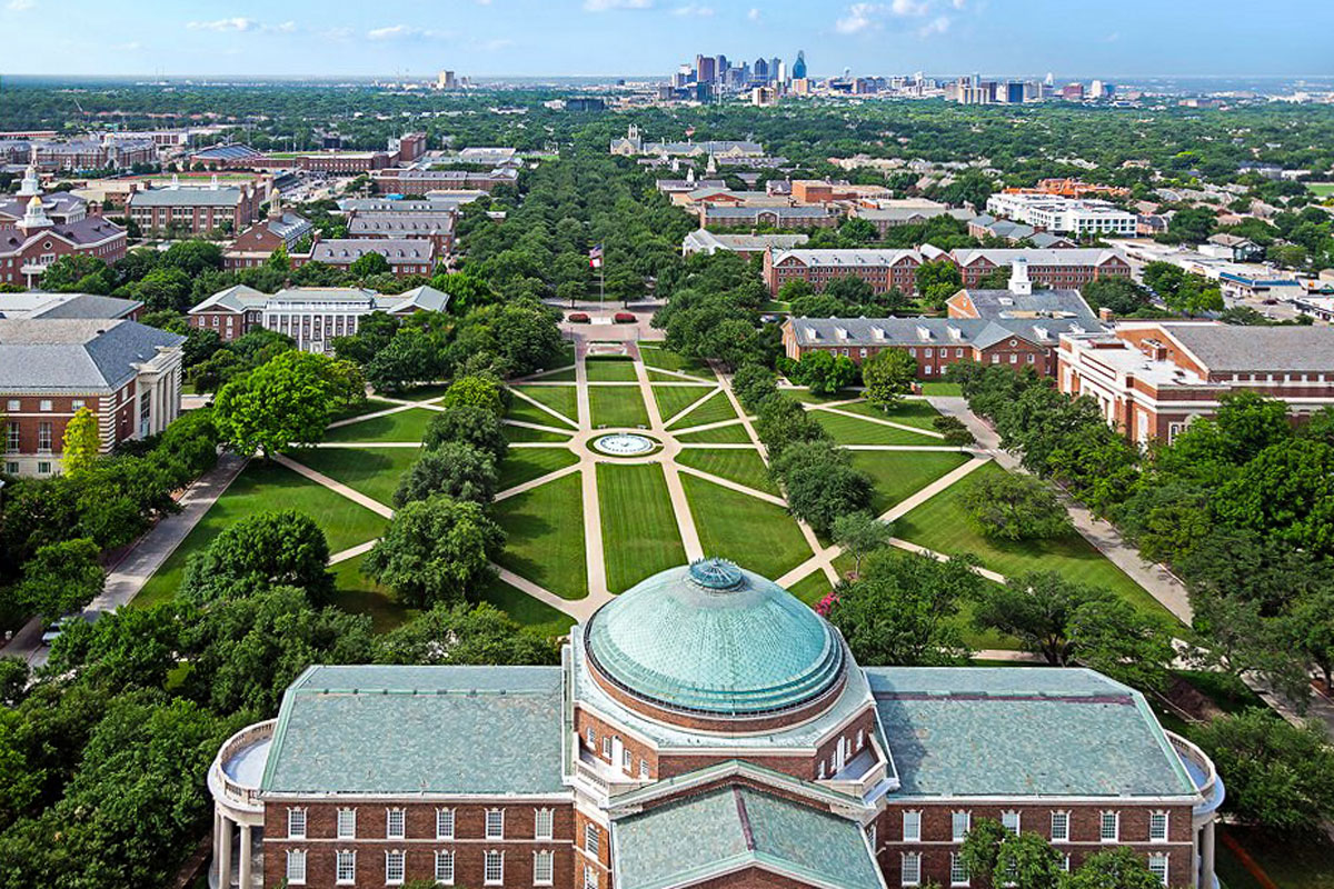 SMU Campus from above