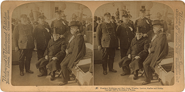 President McKinley and Maj.-Gens. Wheeler, Lawton, Shafter and Kiefer.