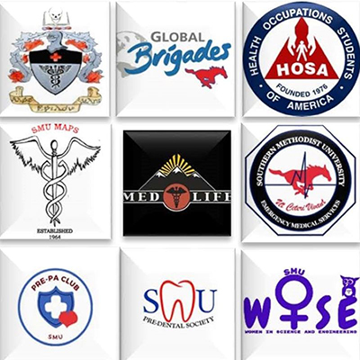 Display of student organization logos