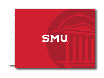 Image of red notecard