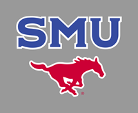 SMU Logo Outlined Informal Mustang icon digital only BR