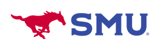 SMU Logo Informal Mustang icon Horz digital only BR