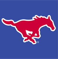 the Mustang icon correct outline with blue background