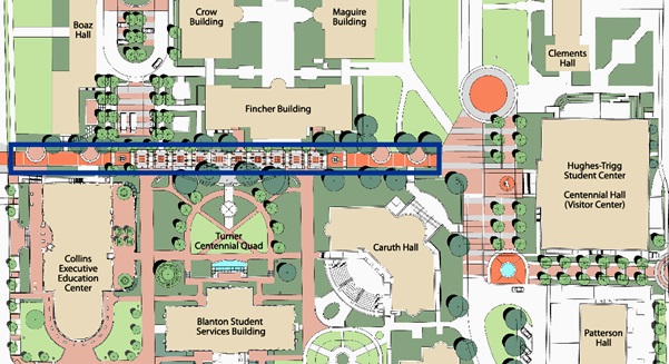 smu campus map