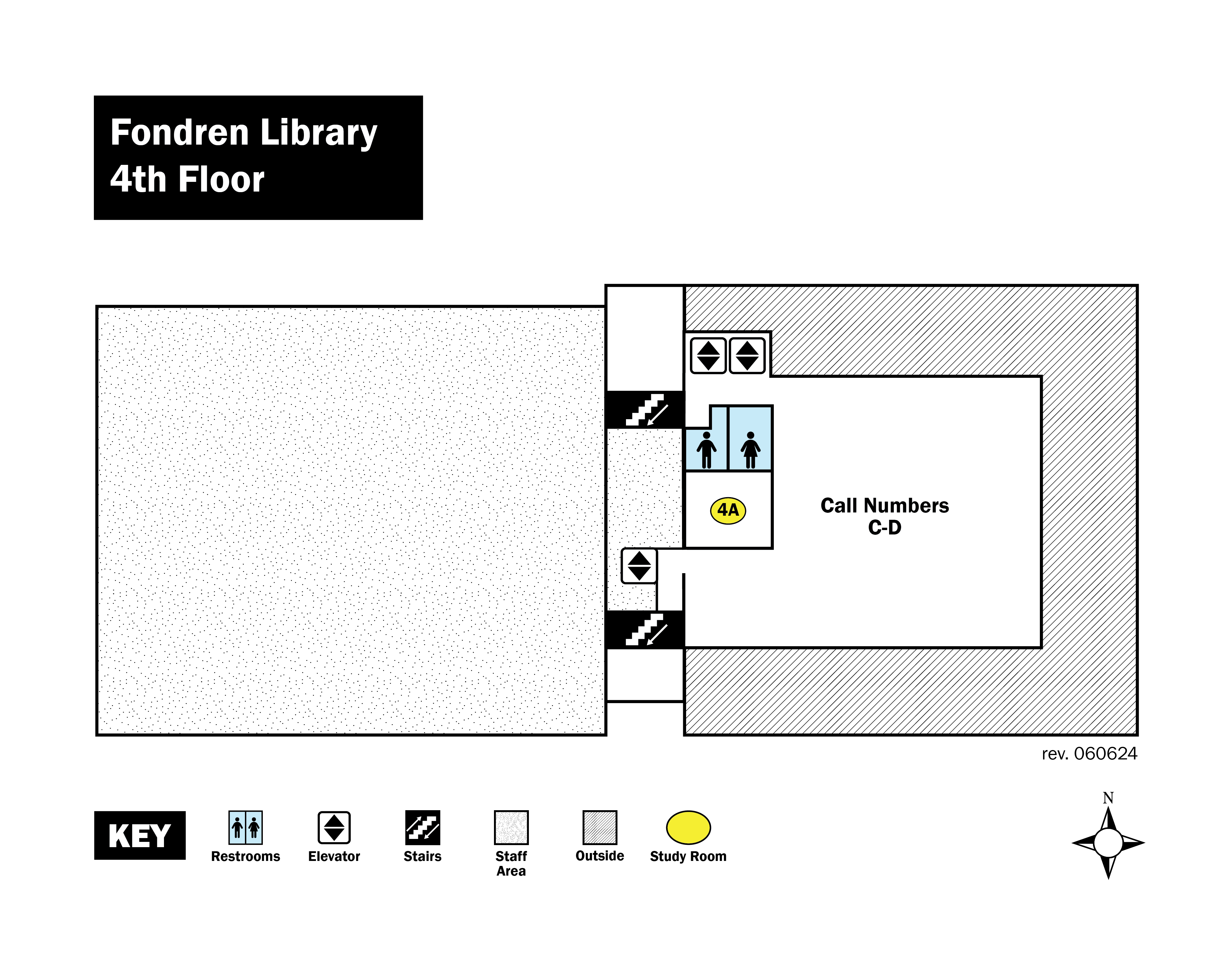 Fondren Library Red, 4th floor