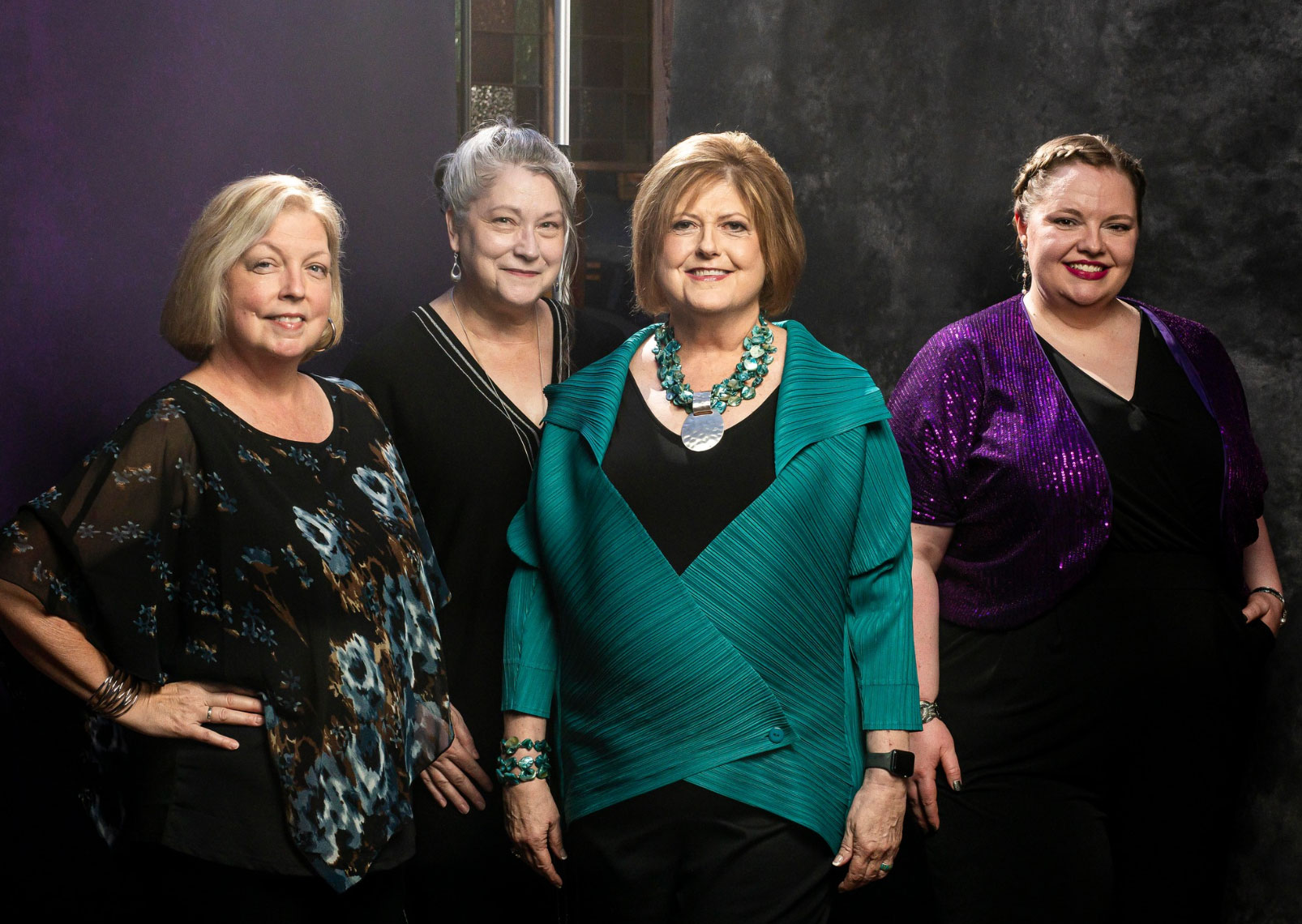Mary Collins Agency team members Alice Galipp, Kim Trusty, Mary Collins, and Sara Rhodes