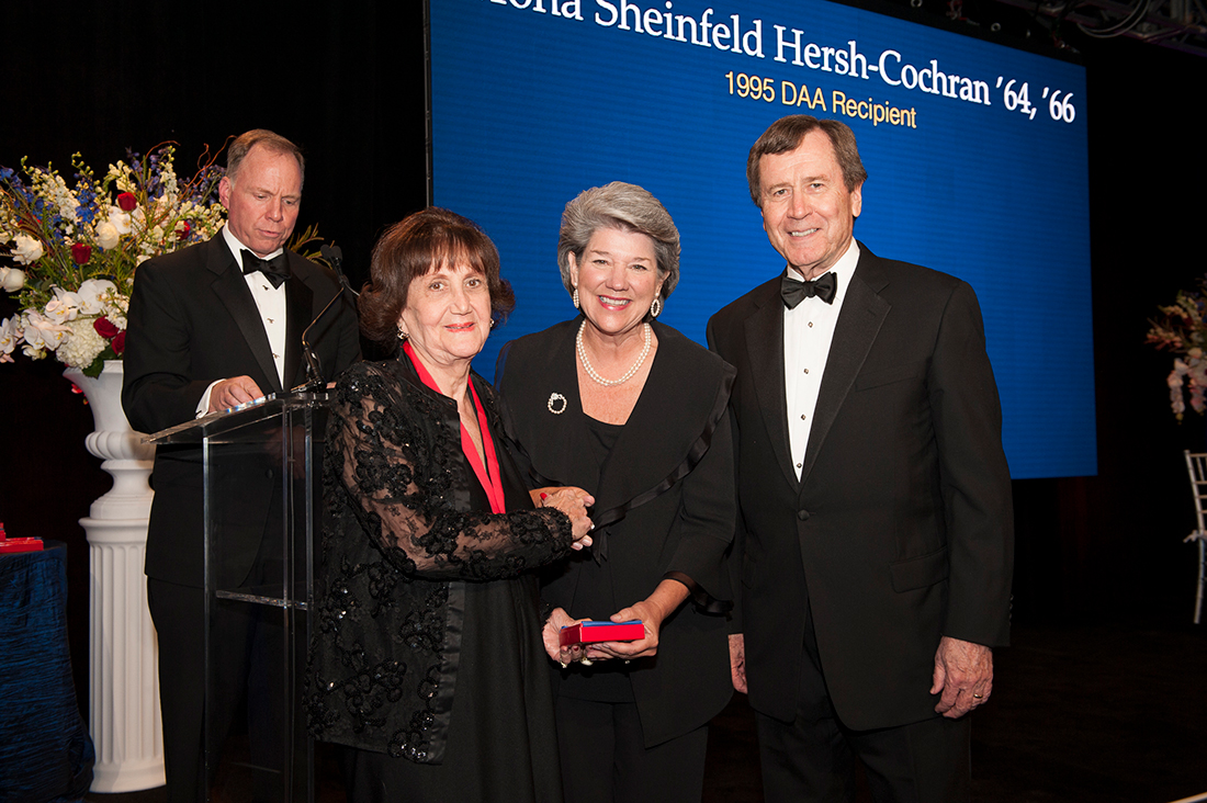 Mona Hersh-Cochran recognized as a Centennial History Maker during the 2013 Distinguished Alumni Awards.