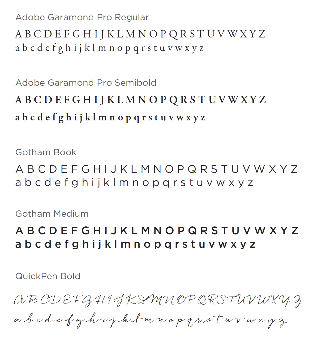 adobe garamond regular vs pro