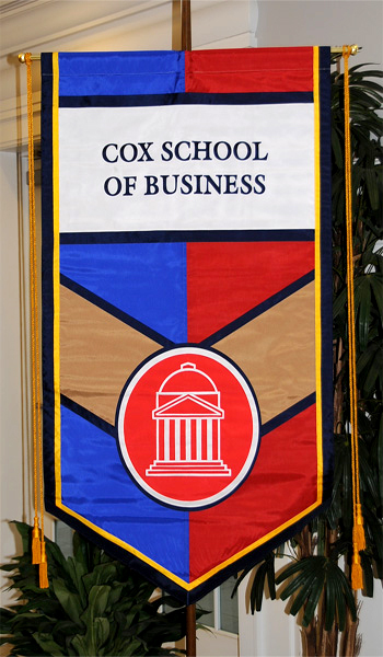 Cox School of Business Gonfalon