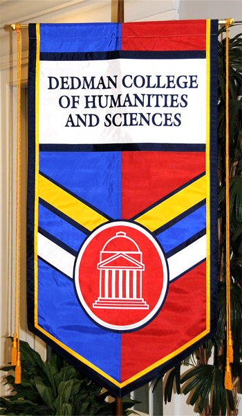 Dedman College of Humanities and Science Gonfalon