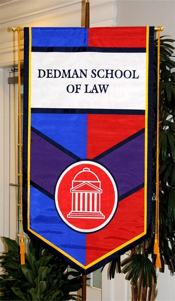 Dedman School of Law Gonfalon