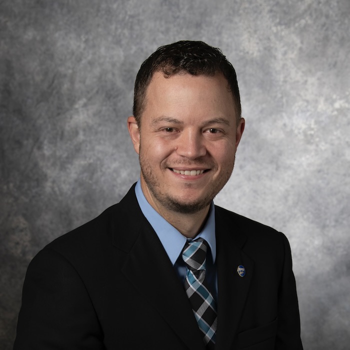 A headshot of Eric Larson, a member of the Lyle School of Engineering Faculty.