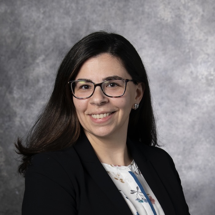 A headshot of Maya El Dayeh, a member of the Lyle School of Engineering Faculty.