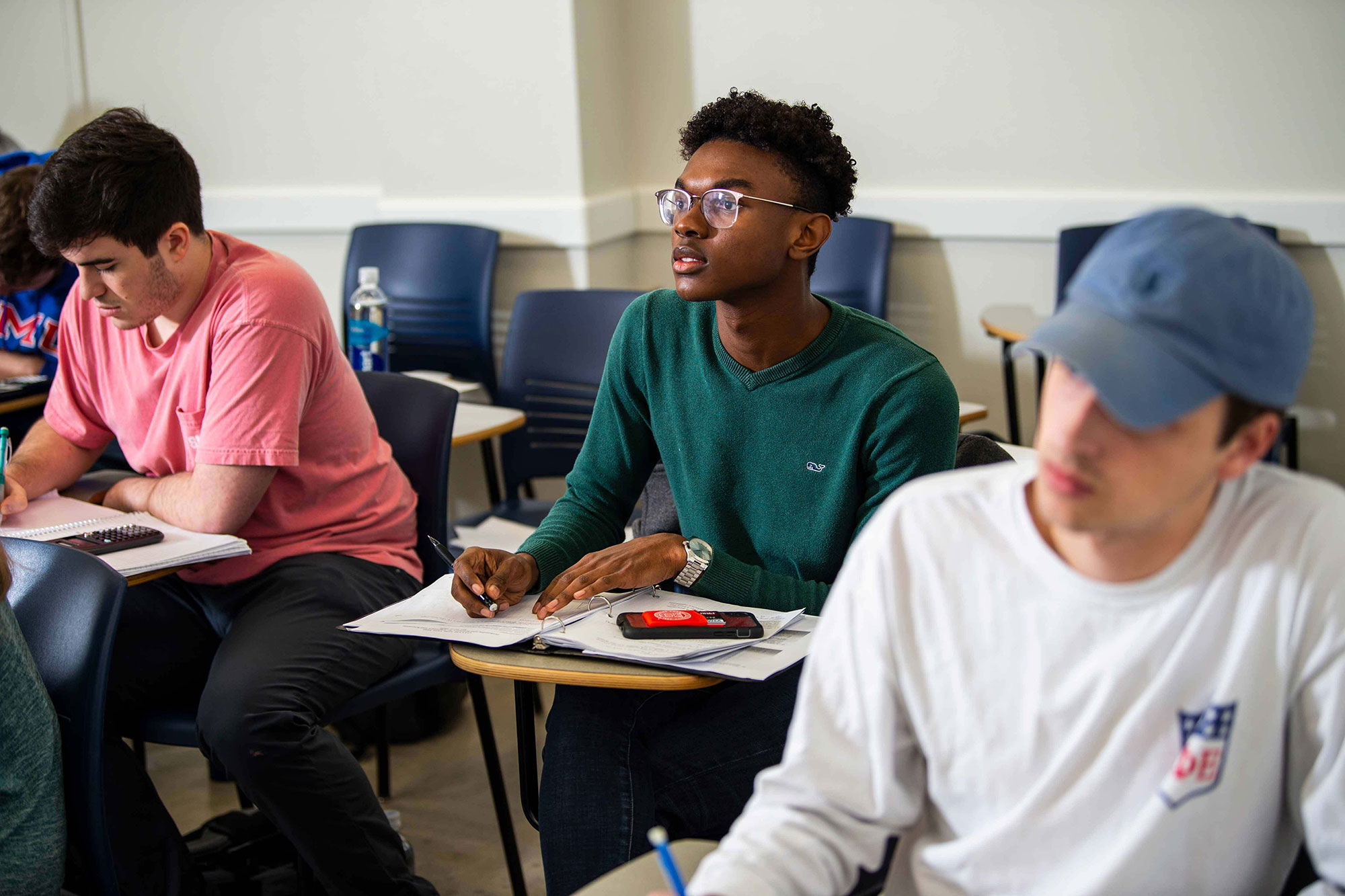 Students in classroom