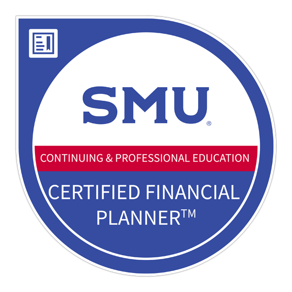 SMU Certified Financial Planner Certificate program badge image