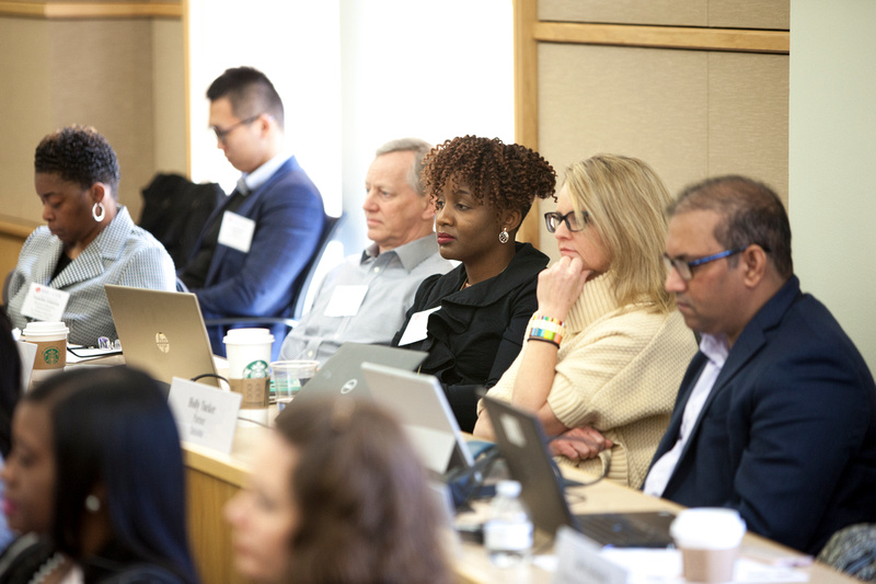 photo of students in an SMU Cox classroom, developing your high potential employees