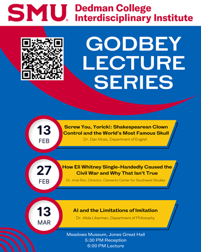 Image showing the dates and titles for the upcoming lectures