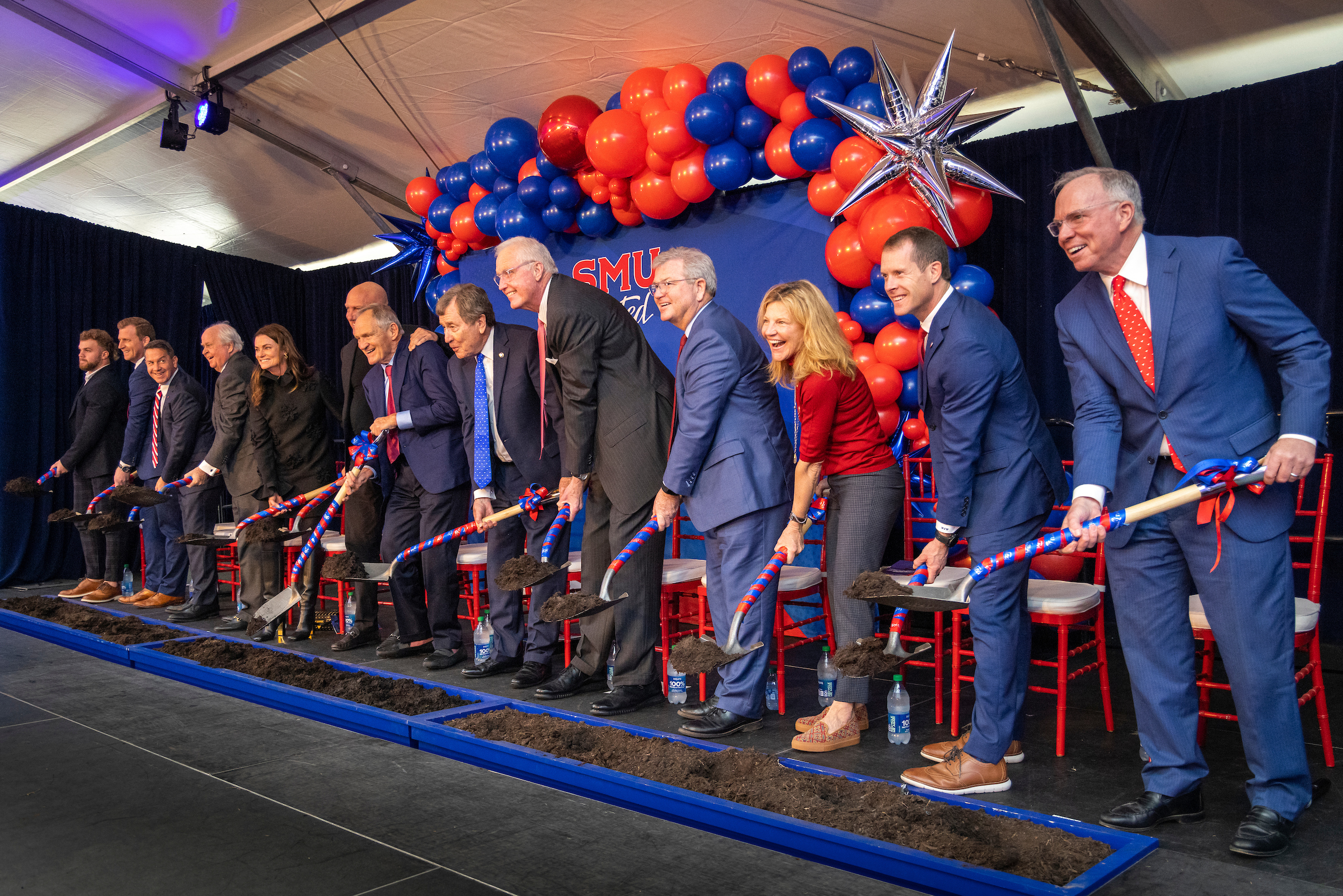 Garry Weber End Zone Complex Groundbreaking