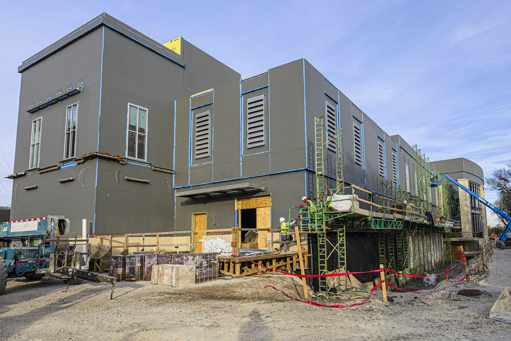 Exterior image of the Weber End Zone Complex in its third phase of development