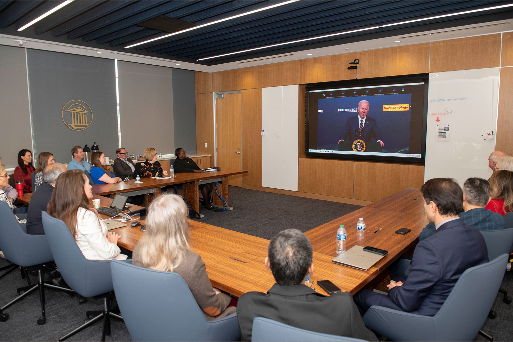 SMU researchers watch White House announcement