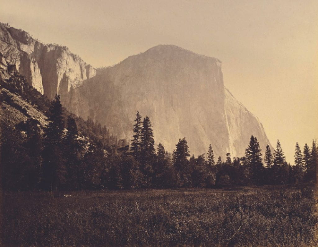 El Capitan, Yosemite Valley (1861)