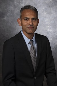 A headshot of Prasanna Rangarajan, a member of the Lyle School of Engineering Faculty.