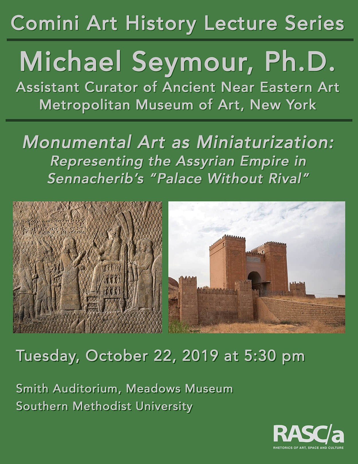 MichaelSeymourCominiLectureSeriesFlyer