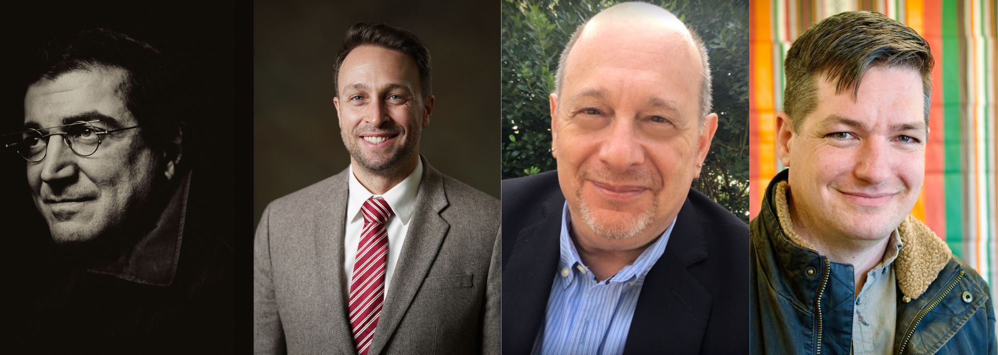 New faculty members Sergei Babayan, Christopher Mason, Michael Scarola and Eric J. Schmidt.