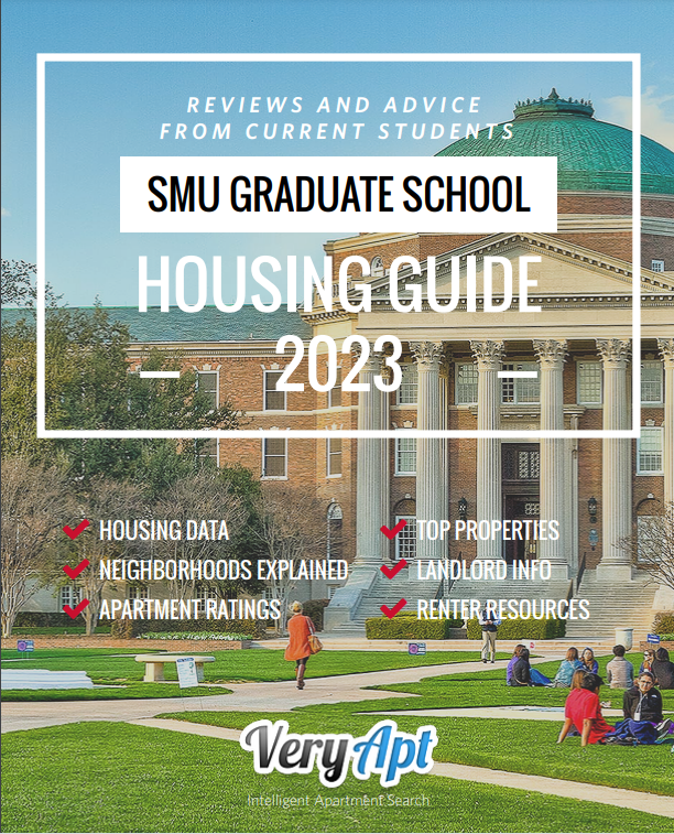 Cover for 2023 SMU Grad Student Housing Guide