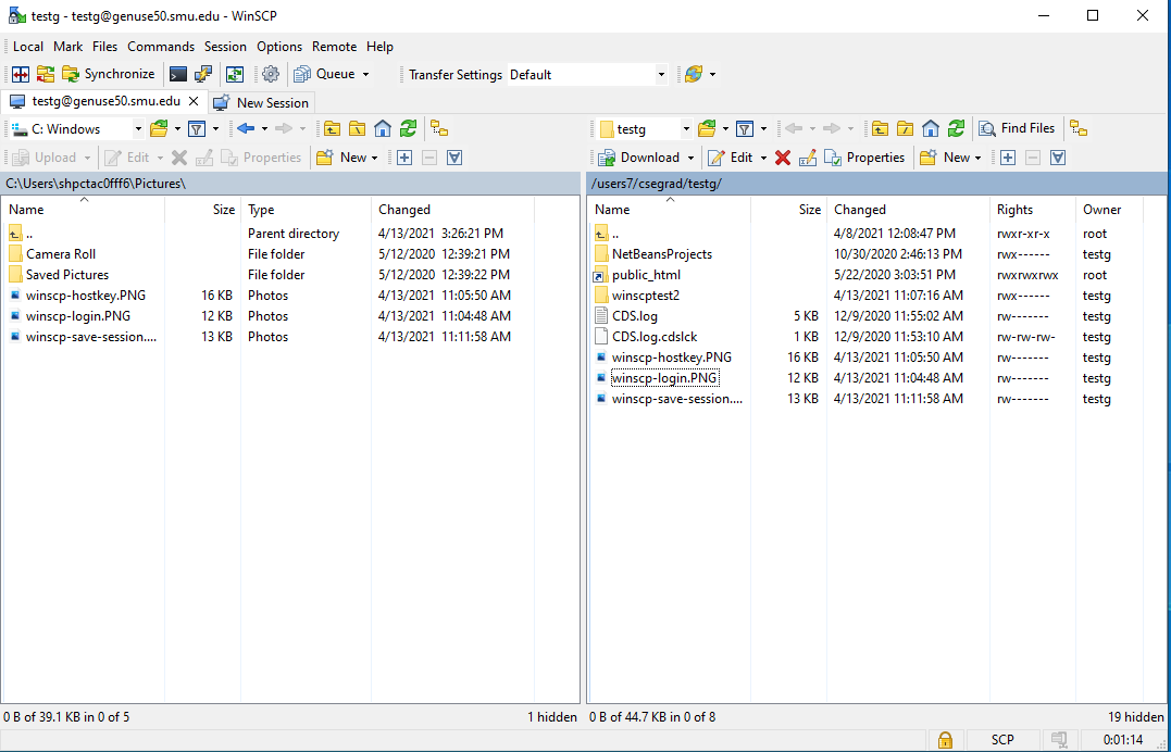 winscp-command-window