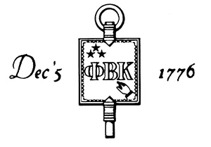 Phi Beta Kappa (ΦBK) Date Key