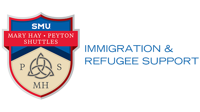 Mary Hay Peyton Shuttles crest, Immigration and Refugee Support