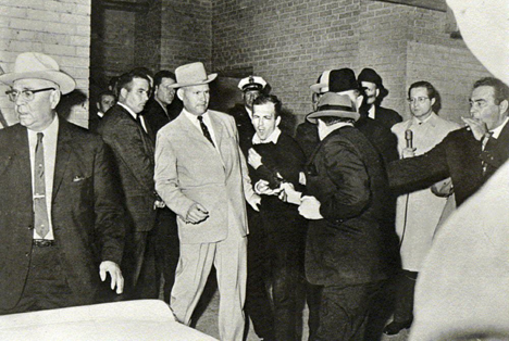 Jack Ruby shooting Lee Harvey Oswald