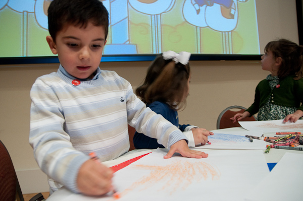 Kids at the Meadows Museum